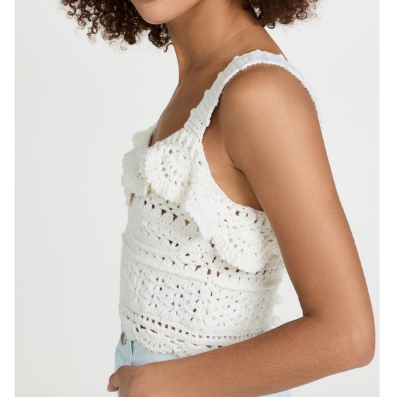 Sea New York Rylee Crochet Tank | Size Small | Good Pre-Owned - Picture 2 of 15